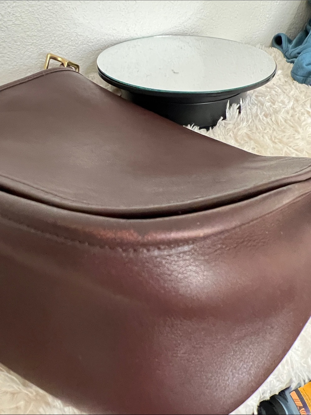 Coach Mahogany Patricia’s Legacy Flap Saddle Bag with Multi Function Wallet - Picture 16 of 16